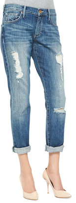 True Religion Audrey Relaxed Distressed Jeans, Stoney Point