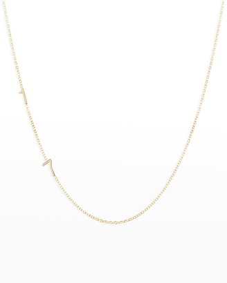 Maya Brenner Designs Mini 2-Number Necklace, Yellow Gold - ShopStyle