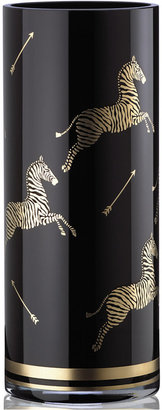 Lenox Scalamandre by Zebras Black Tall Vase 12"