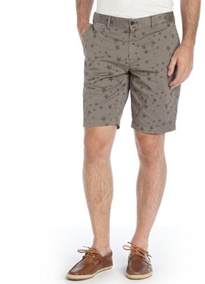 Slate & Stone grey star printed shorts