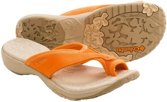 Columbia Kea Sandals - Nubuck Thongs (For Women)