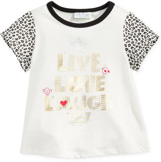 First Impressions Baby Girls' Live Love Laugh Tee