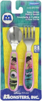 The First Years Monsters Inc Flatware, Girl