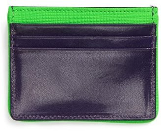 Ted Baker 'Neon' Leather Card Wallet