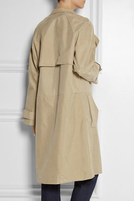 Ludlow Studio Nicholson matte satin trench coat