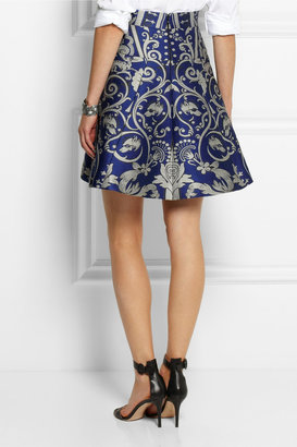 Temperley London Isadora jacquard mini skirt