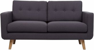 Zanui Contemporary Larsen 2 Seater Sofa, Anthracite