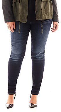 JCPenney a.n.a Studded Jeggings - Plus