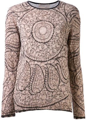 Giambattista Valli print pullover sweater