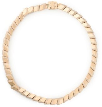 Swarovski 'Pointiage' link necklace