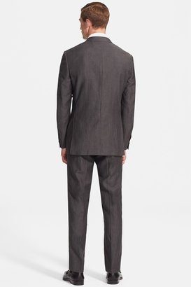 Canali Classic Fit Wool & Linen Suit