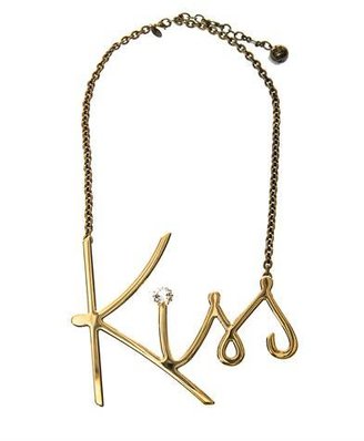 Lanvin Iconic Kiss necklace