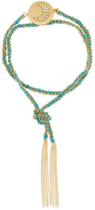 Carolina Bucci Turquoise Wisdom Lucky Diamond Bracelet