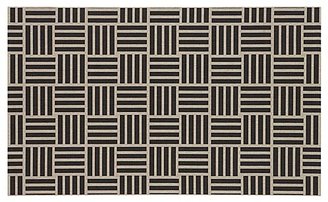 Crate & Barrel Koen Tile Indoor-Outdoor 5'x8' Rug