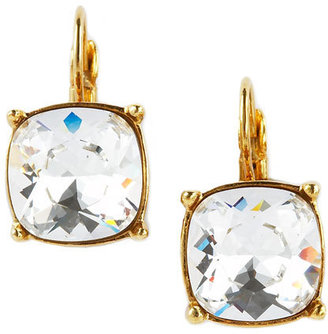 Kenneth Jay Lane Square-Cut Wire Drops, Gold