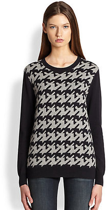 Joie Chevelle Houndstooth Sweater