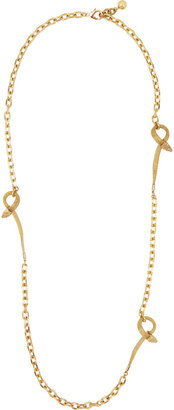 Lulu Frost Gold-tone necklace