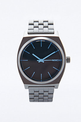 Nixon Time Teller Metal Watch in Silver