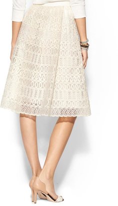 Champagne & Strawberry Lace Skirt