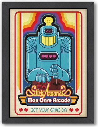 Americanflat Anderson Design Group ''Video Arcade'' Framed Wall Art