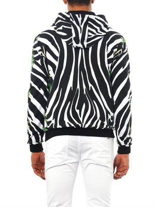 Versus Jungle and zebra-print sweatshirt