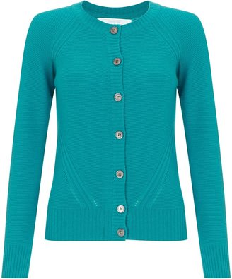 John Lewis 7733 Collection WEEKEND by John Lewis Purl Stitch Cashmere Cardigan