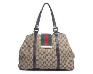 Gucci Pre-Owned New Ladies Web Shoulder Bag
