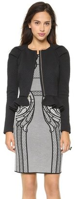 ALICE by Temperley Stretch Tailoring Peplum Jacket
