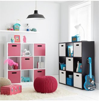 Kidspace Kube 3 x 3 Shelf and Cupboard Storage Unit