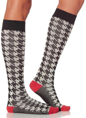 The Limited Houndstooth Boot Socks