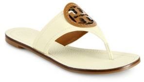 Tory Burch Louise Leather Thong Sandals