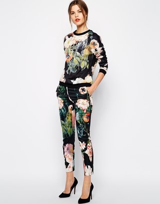 Ted Baker Trousers in Opulent Bloom Print