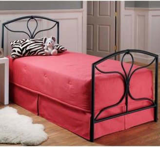 Hillsdale Morgan Twin Bed Set with Rails