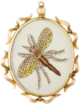 Annina Vogel Gold Dragonfly Locket