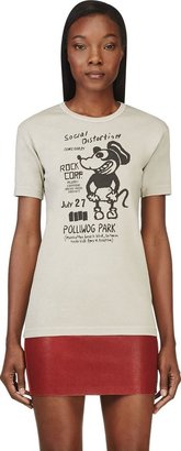 Etoile Isabel Marant Grey Punk Poster Kristel T-Shirt