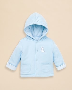 Little Me Infant Boys' Puppy Play Reversible Jacket - Sizes 3-12 Months