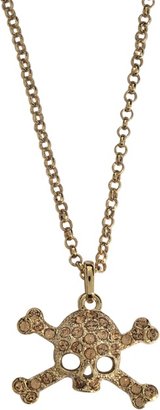 Vivienne Westwood Diamante Skull Topaz necklace