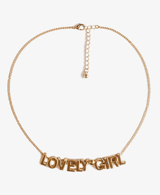 Forever 21 Lovely Girl Necklace