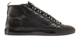 Balenciaga Arena high-top leather trainers