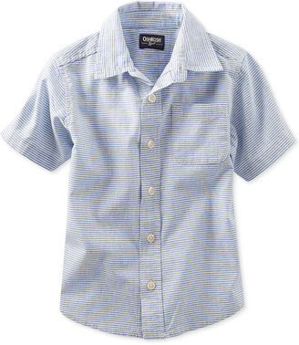 Osh Kosh Toddler Boys' Summer Woven Shirt