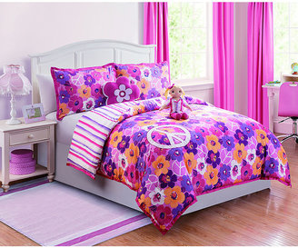 Victoria Classics Fuchsia Liliana Reversible Comforter Set