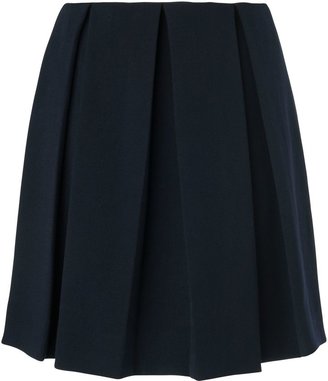 Jaeger Boutique by Pleated mini skirt