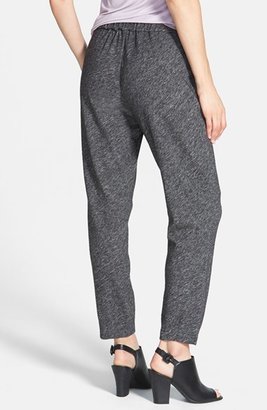 Eileen Fisher Cotton & Wool Blend Slouchy Ankle Pants