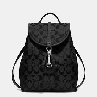 Coach Classic Small Backpack In Signature Fabric