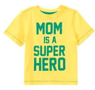 Crazy 8 Mom Is A Super Hero Tee
