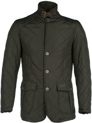 Barbour Quilted Lutz Olive Green Quilted Jacket