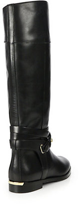 Burberry Rockyford Leather Knee-High Boots
