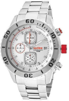 Redline Red Line Men's Simulator Chronograph White Dial Stainless Steel RL-50041-22 Watch