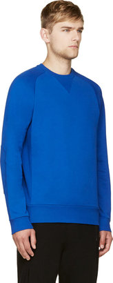 Y-3 Blue Crewneck Sweater