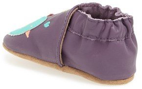 Robeez 'Nestling Nellie' Crib Shoe (Baby & Walker)